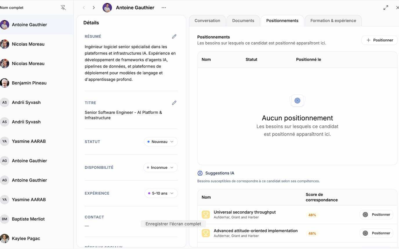 Engager et qualifier